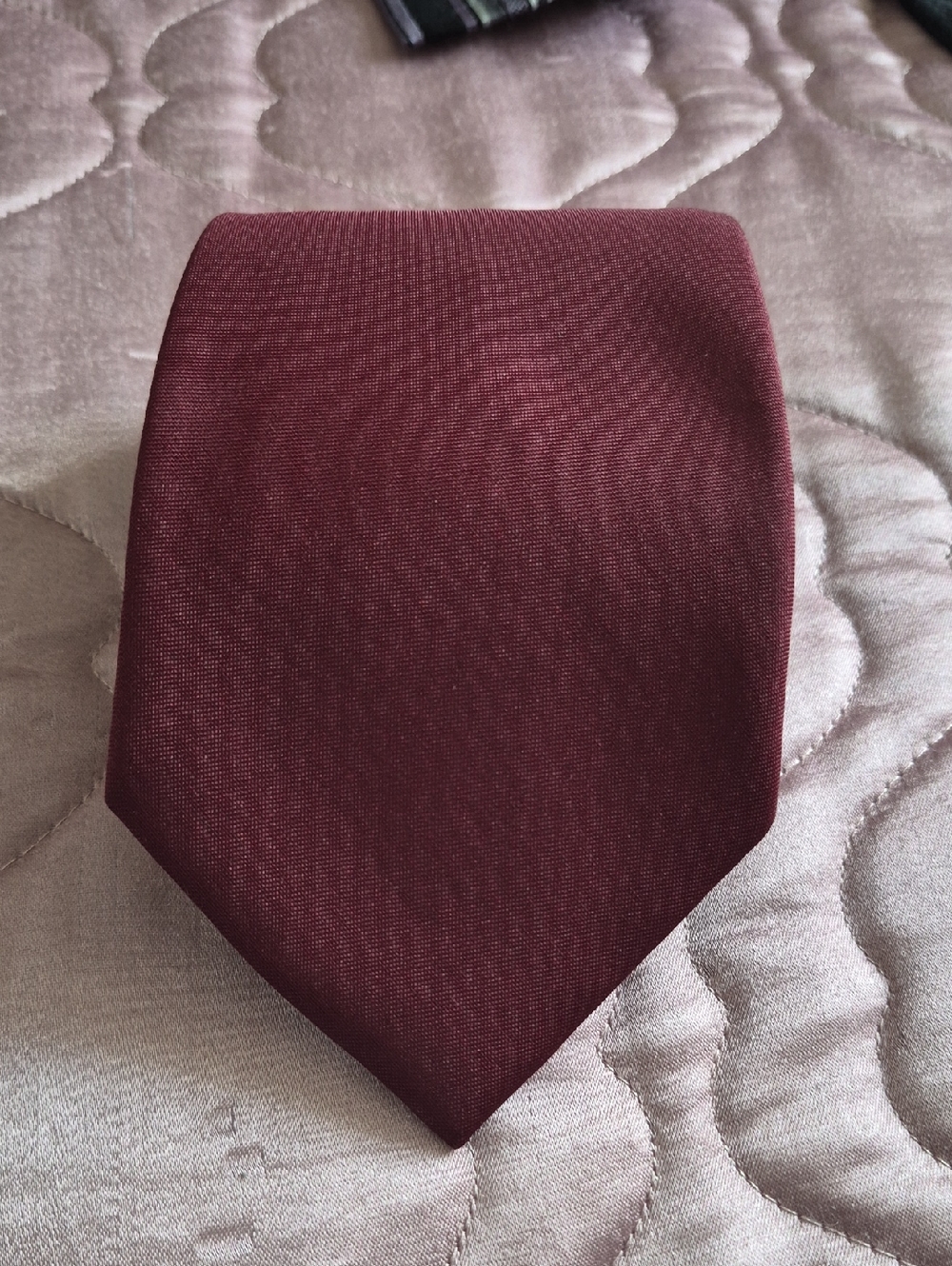 Museo Hand-Made Deep Wine Red Tie